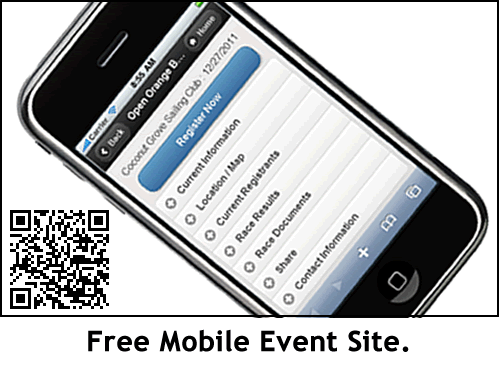 NEW!  Free Mobile Event Site